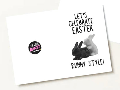Bunny Style - Greeting Card