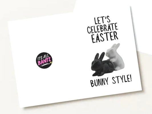 Bunny Style - Greeting Card
