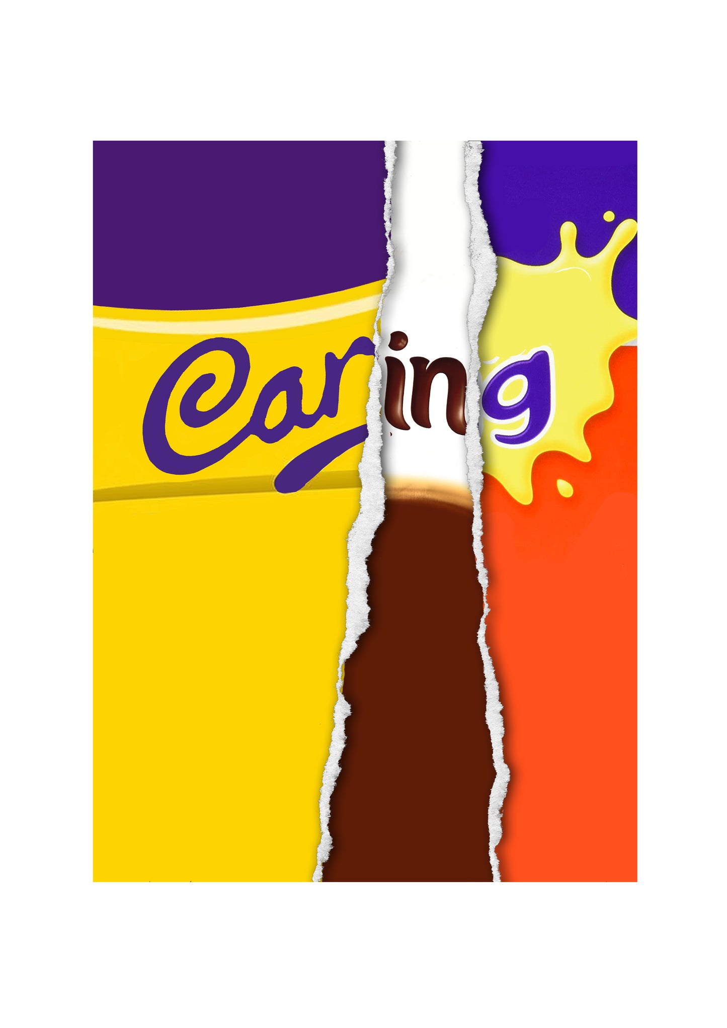 Caring - Chocolate Bar Wrapper