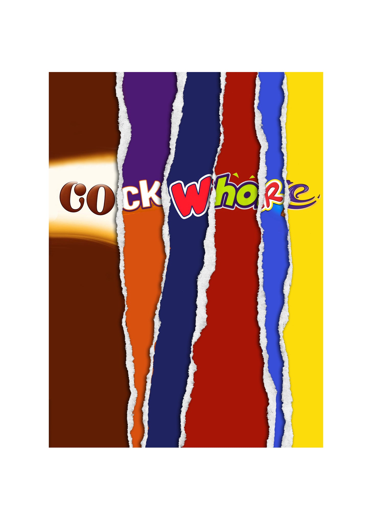 Cock Whore - Chocolate Bar Wrapper