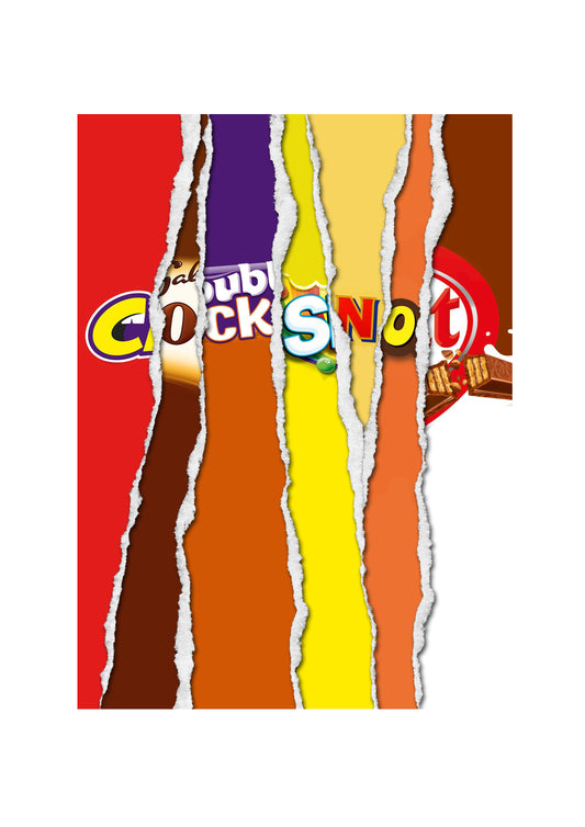 Cock Snot - Chocolate Bar Wrapper