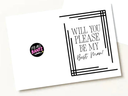 Be My Best Man? -  Greeting Card