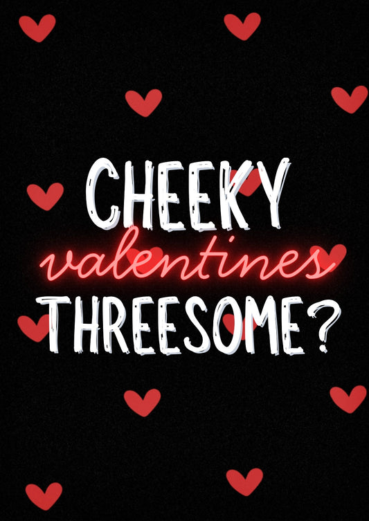 Cheeky Threesome - Greeting Card