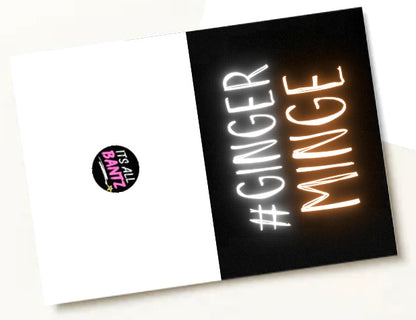 # Ginger Minge - Greeting Card
