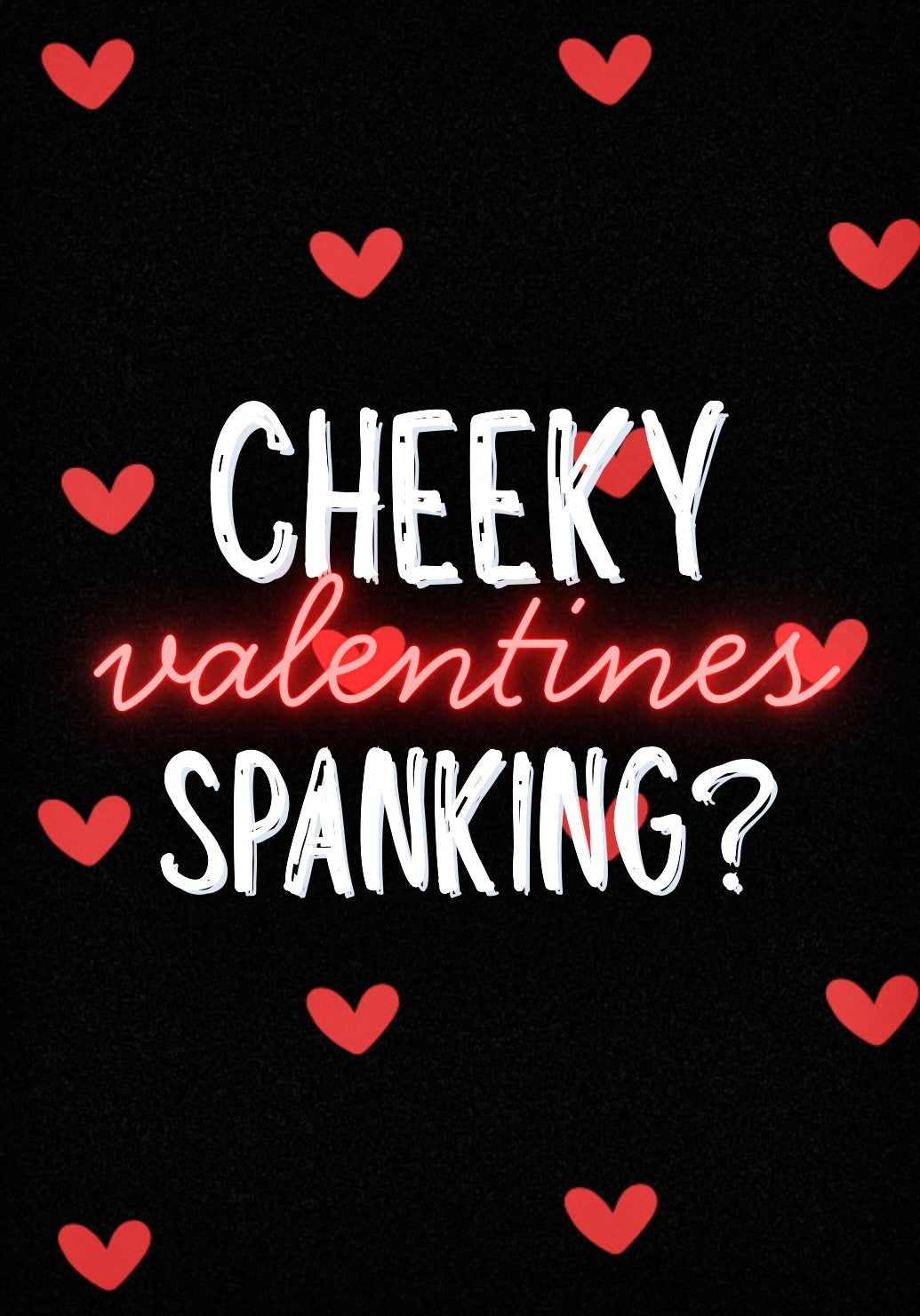 Cheeky Spanking - Greeting Card