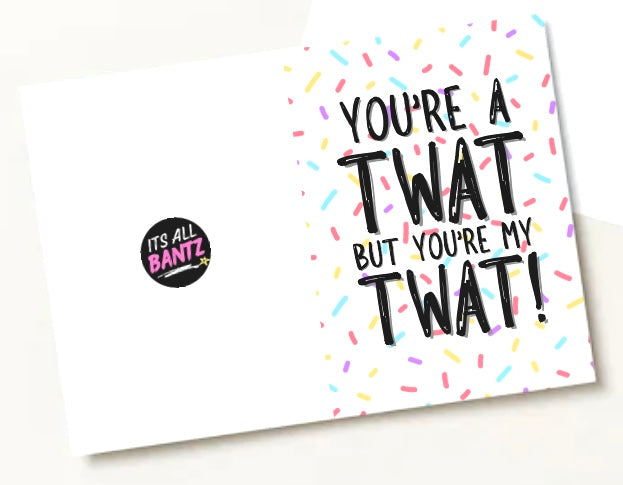 My Twat - Greeting Card
