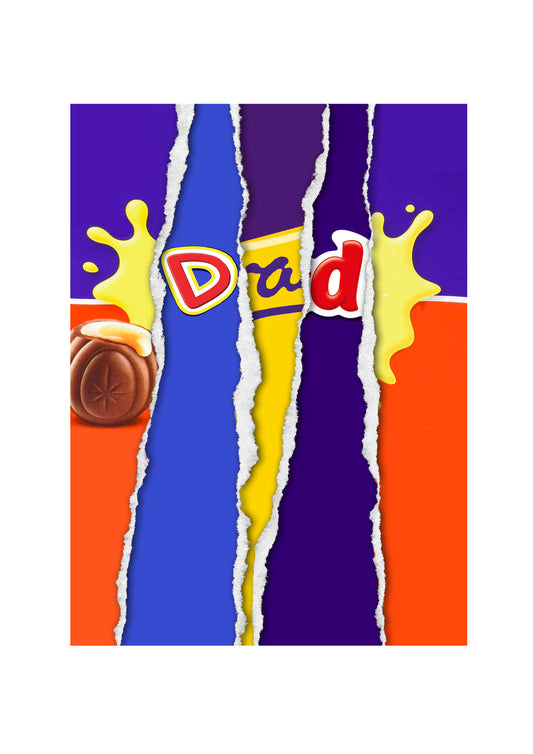 Dad - Chocolate Bar Wrapper