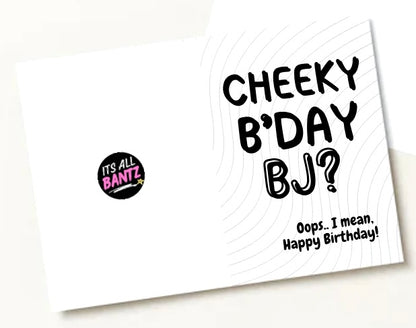 Birthday BJ? -  Birthday Card