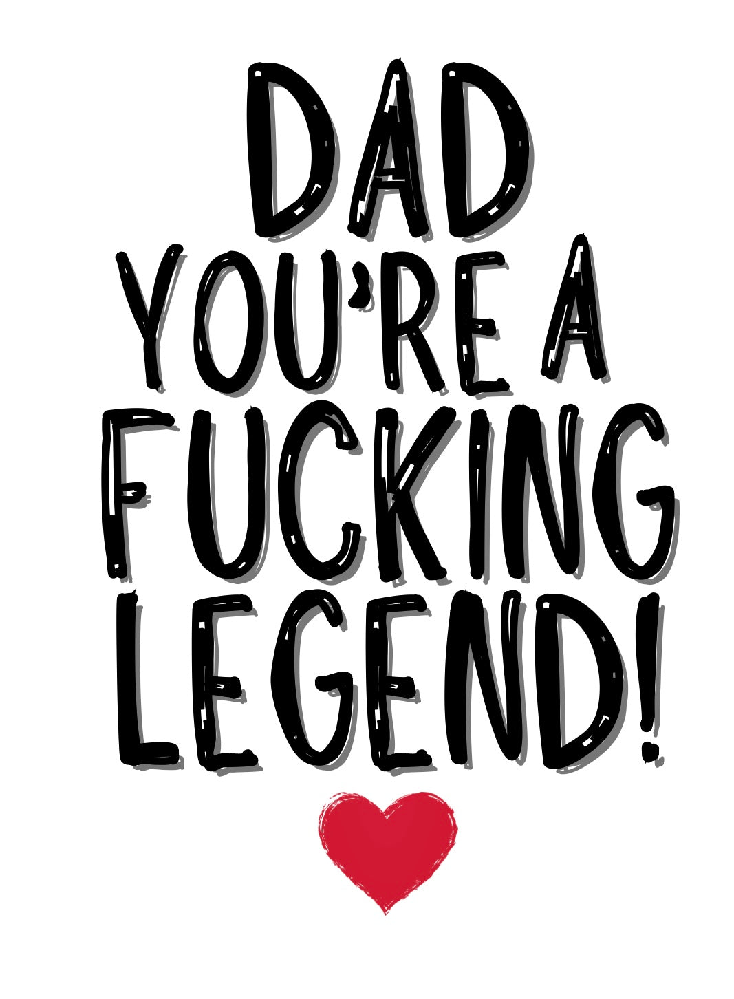 Dad You Legend - Greeting Card