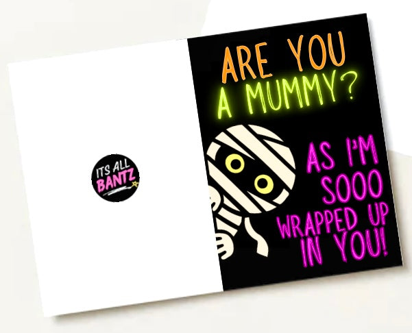 Wrapped Up In You - Greeting Card