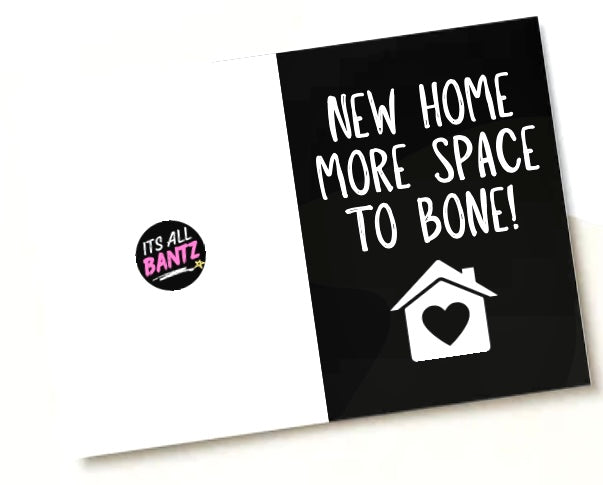 Space To Bone -  Greeting Card