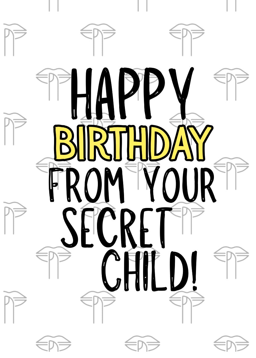 Secret Child - Greeting Card