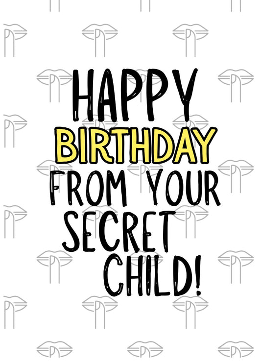 Secret Child - Greeting Card