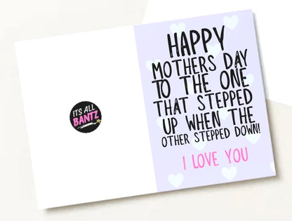 Stepped Up - Greeting Card