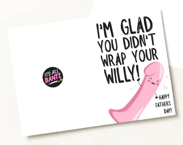 Wrap Your Willy - Greeting Card