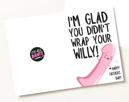 Wrap Your Willy - Greeting Card