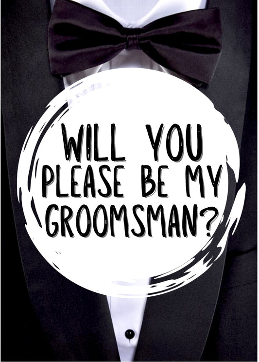 Groomsman? -  Greeting Card