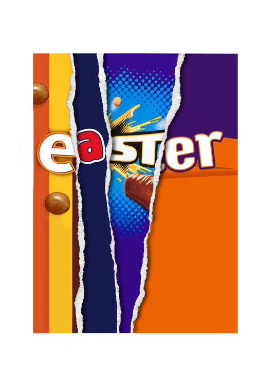 Easter - Easter Chocolate Bar Wrapper