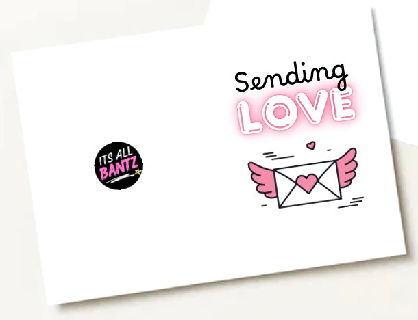 Sending Love - Greeting Card
