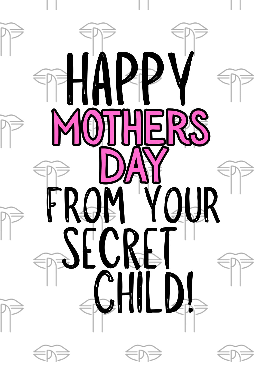 Secret Child - Greeting Card