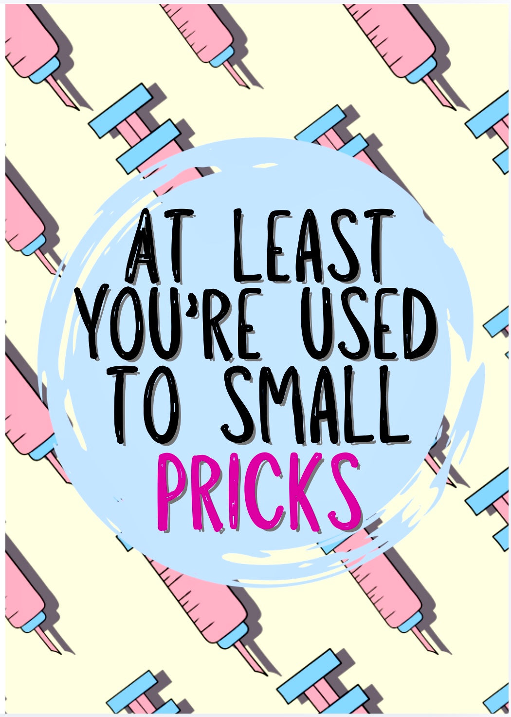 Small Pricks -  Greeting Card