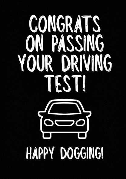 Happy Dogging - Greeting Card