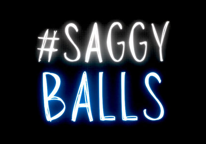# Saggy Balls - Greeting Card