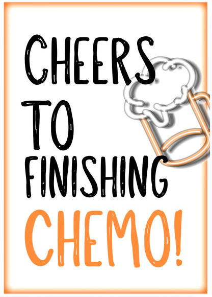 Cheers Chemo -  Greeting Card