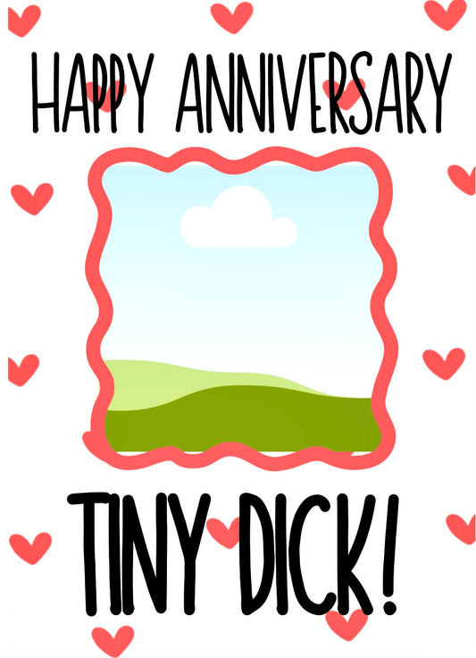 Anniversary Tiny Dick - Greeting Card