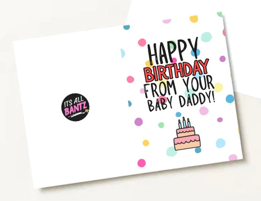 Baby Daddy - Greeting Card