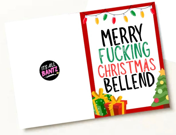 Christmas Bellend -  Greeting Card