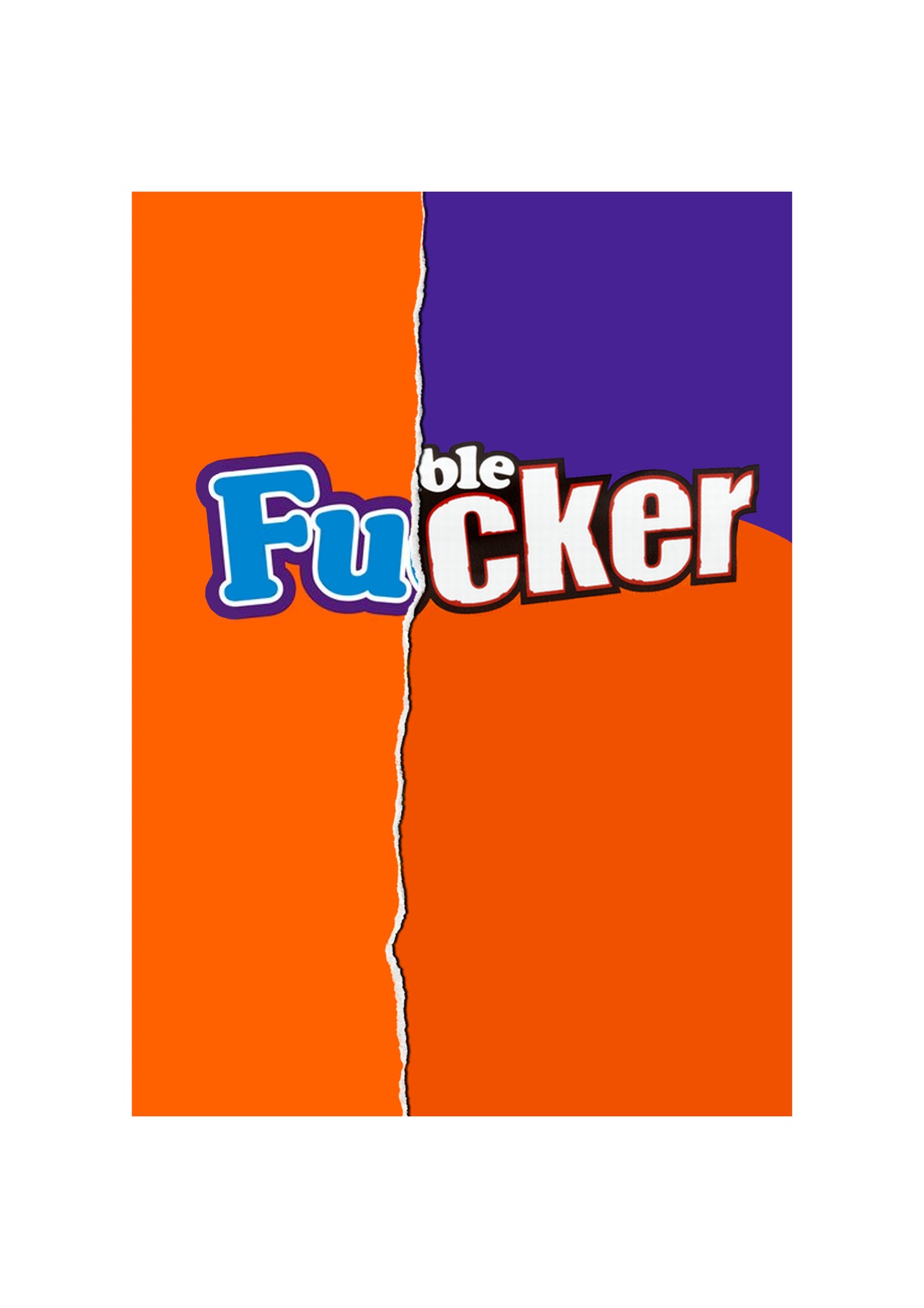 Fucker - Chocolate Bar Wrapper