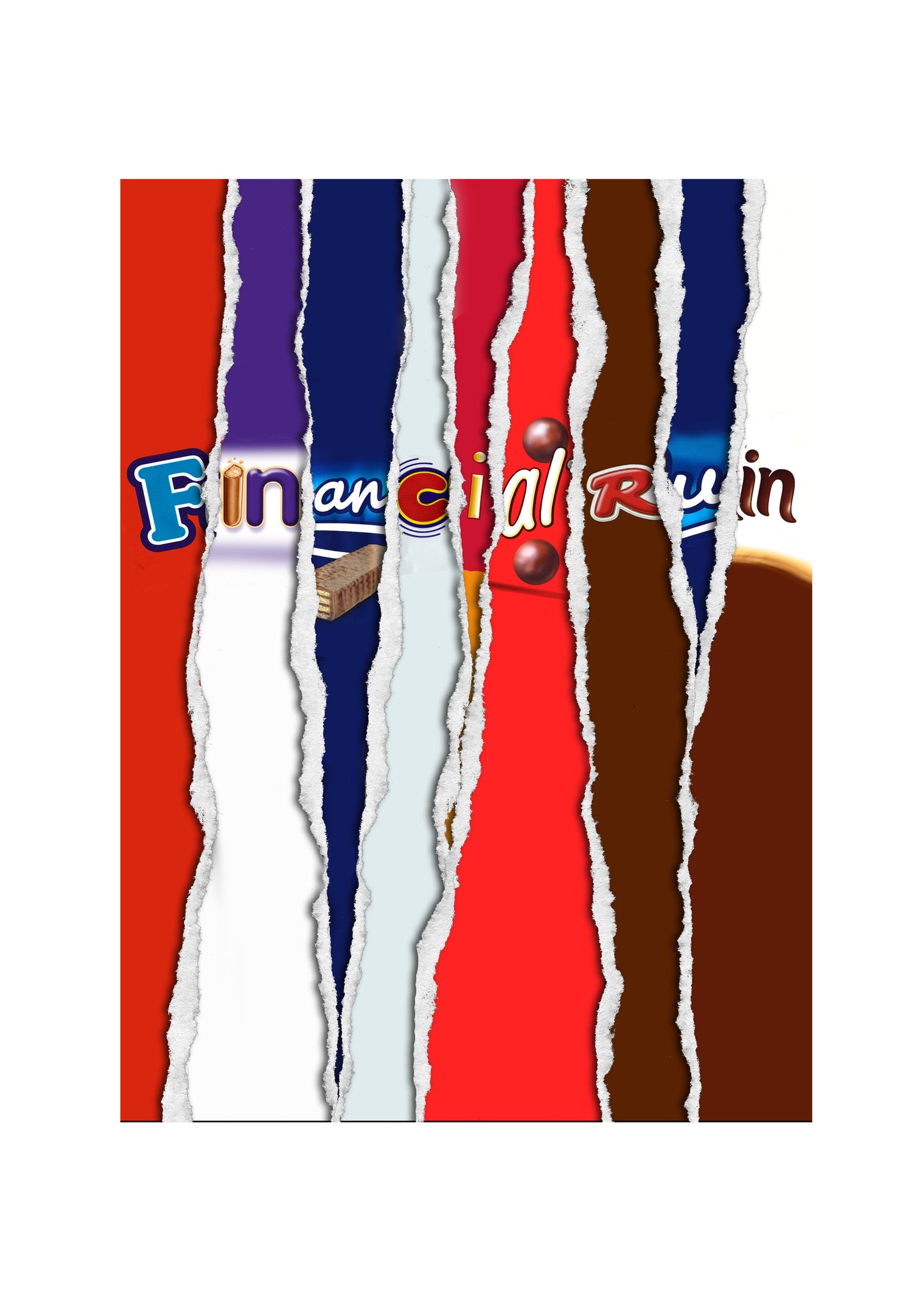 Financial Ruin - Chocolate Bar Wrapper