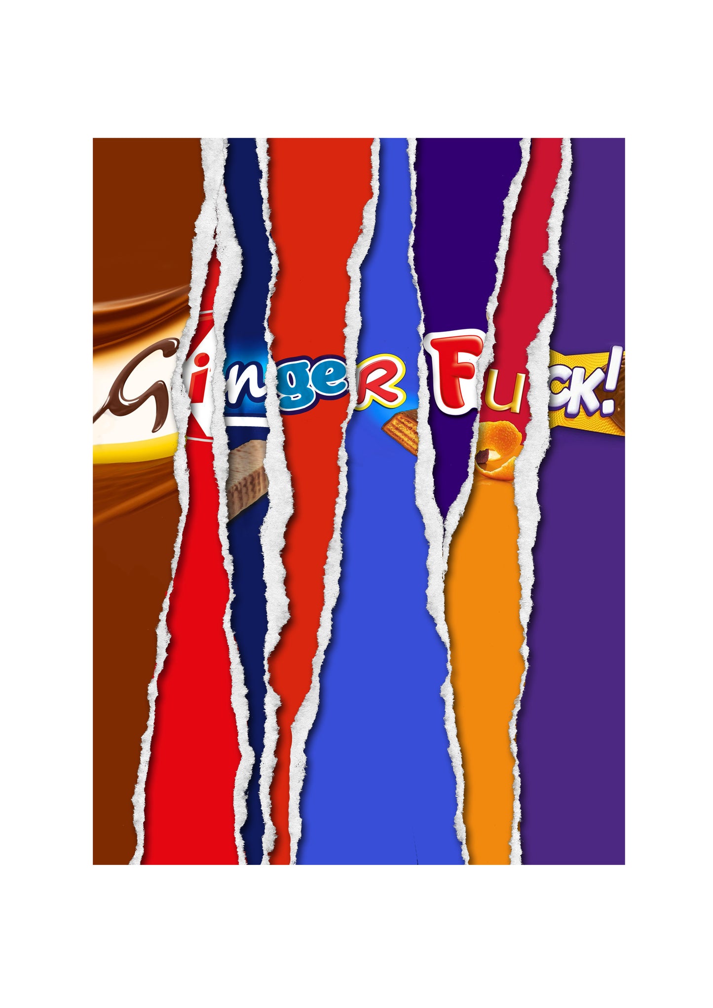 Ginger Fuck - Chocolate Bar Wrapper