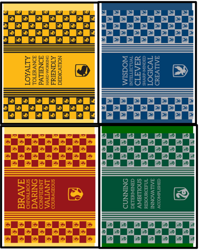 HP Houses - Chocolate Bar Wrapper