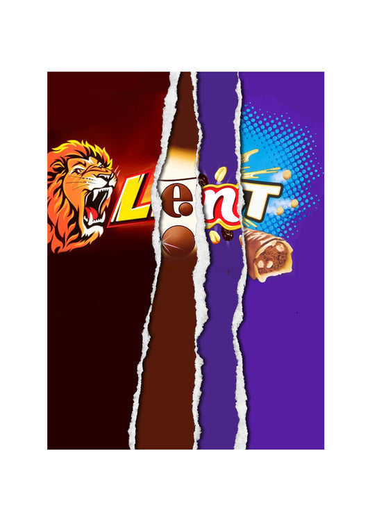 Lent - Easter Chocolate Bar Wrapper
