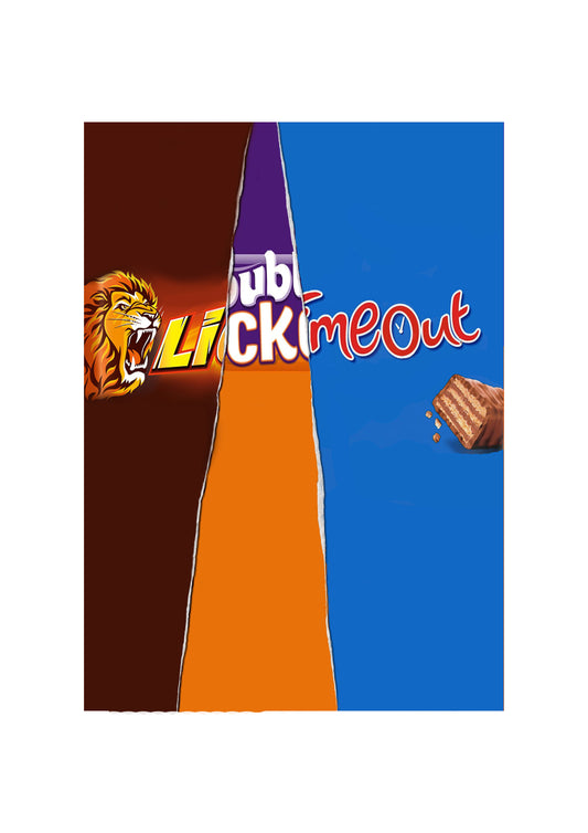 Lick Me Out - Chocolate Bar Wrapper