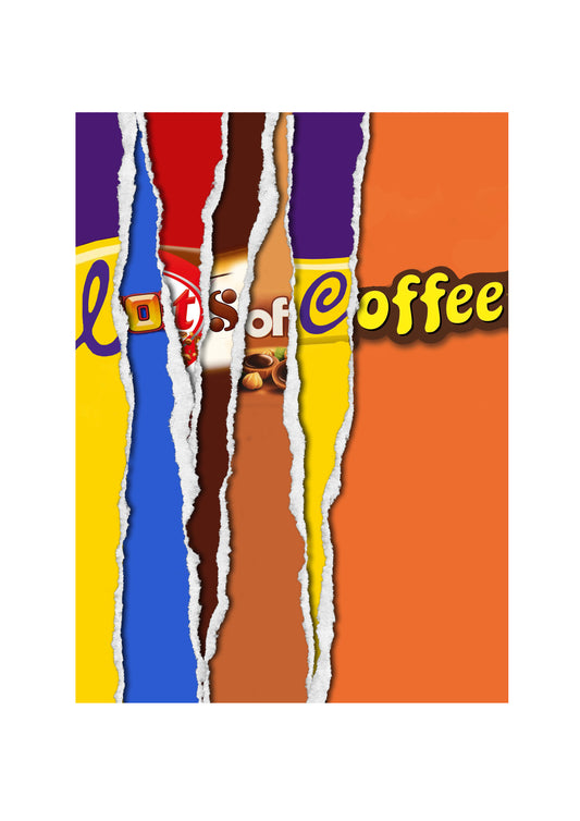 Lots of Coffee - Chocolate Bar Wrapper