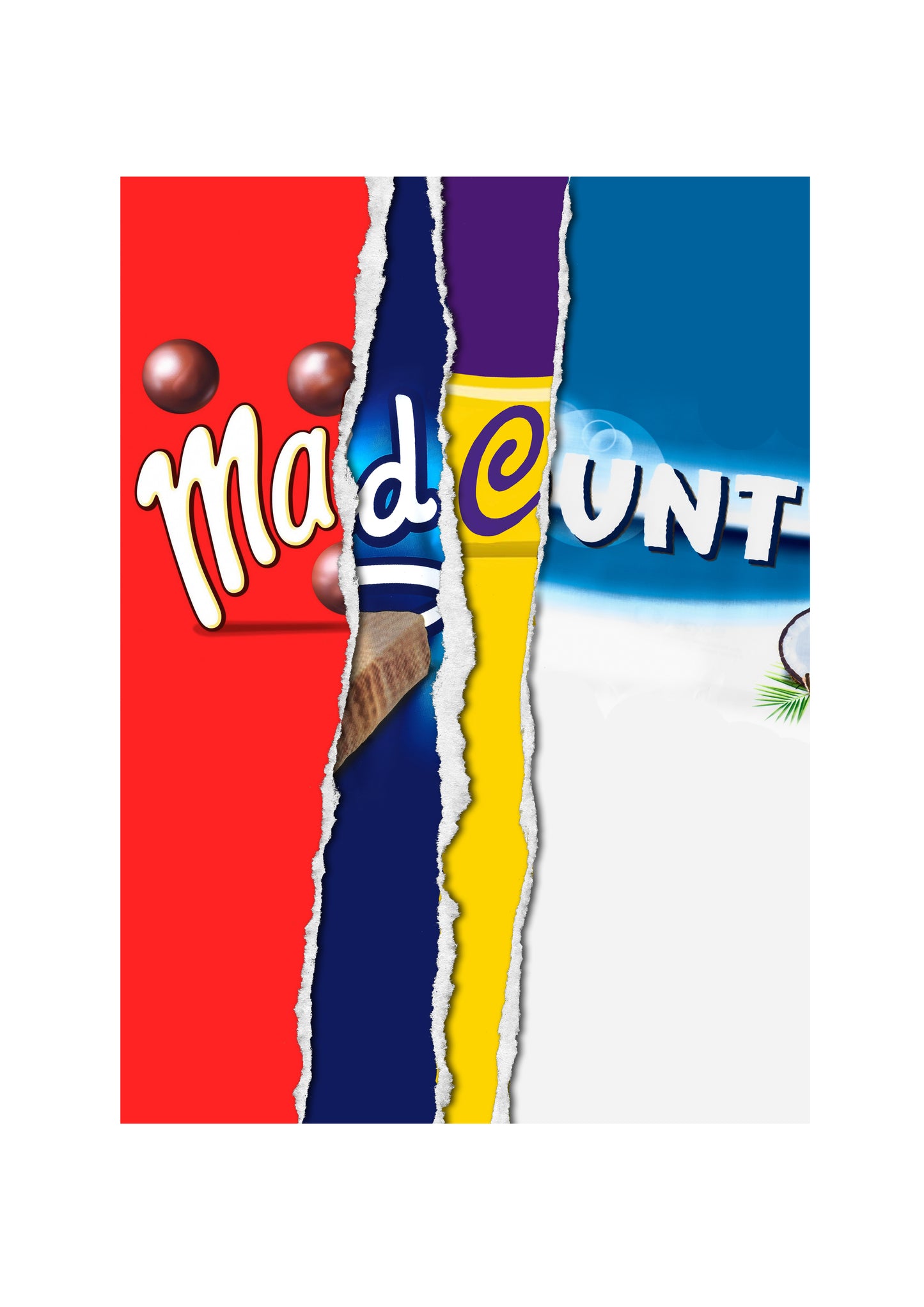 Mad Cunt - Chocolate Bar Wrapper