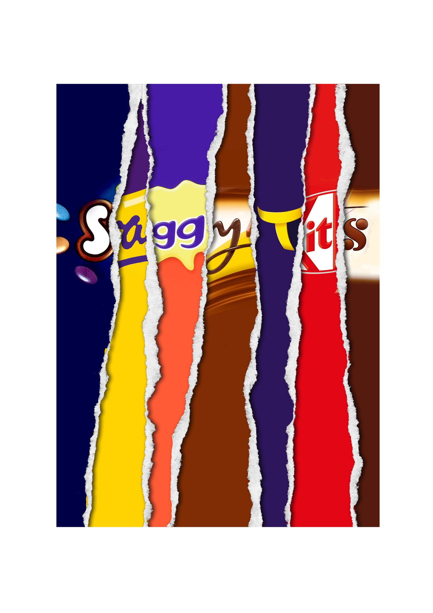 Saggy Tits - Chocolate Bar Wrapper