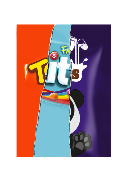 Tits - Chocolate Bar Wrapper