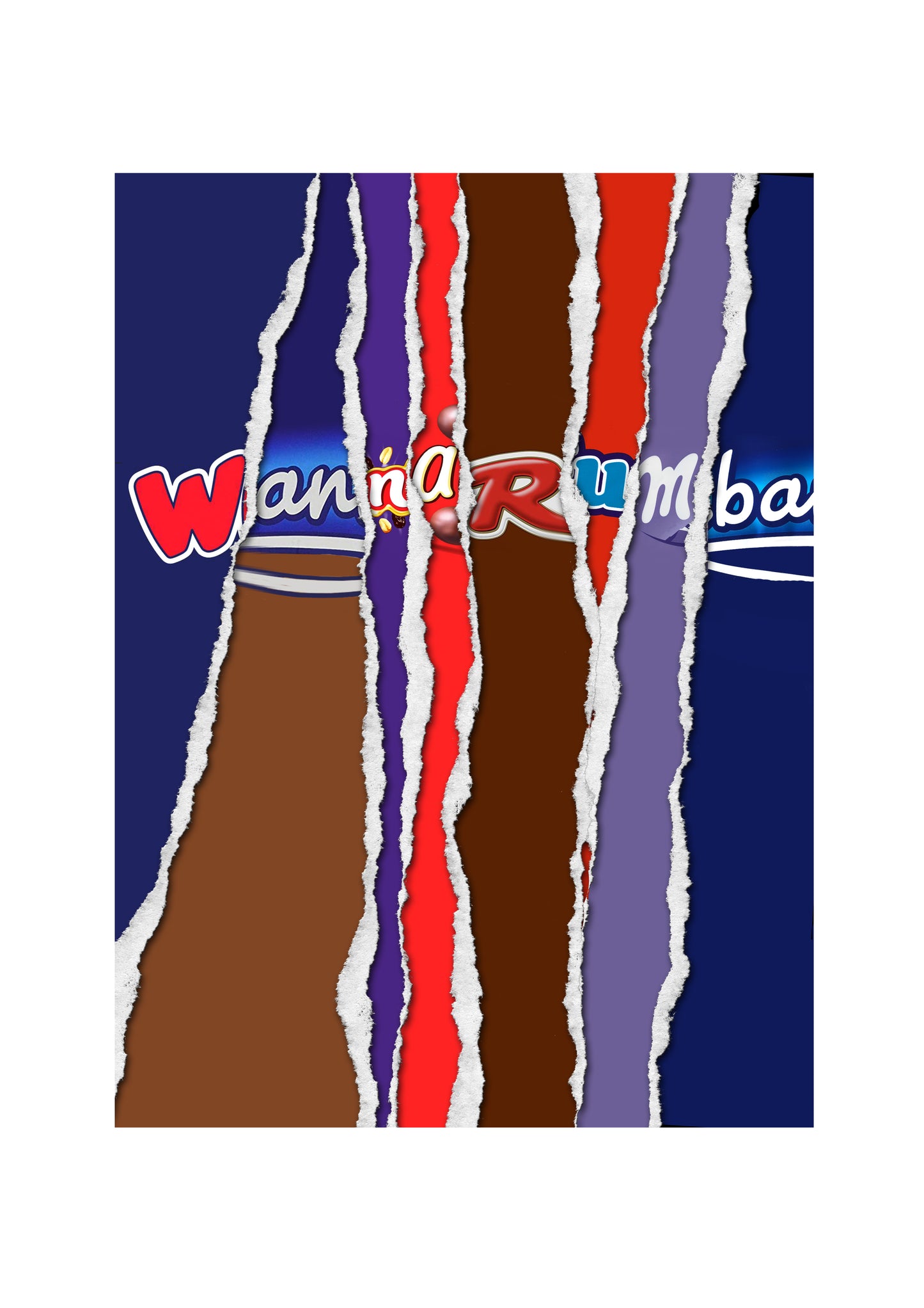 Wanna Rumbla - Chocolate Bar Wrapper