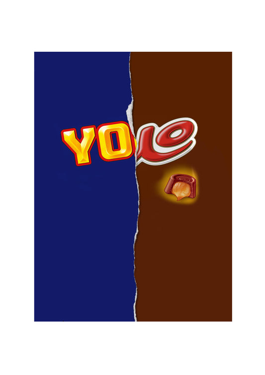 YOLO - Chocolate Bar Wrapper
