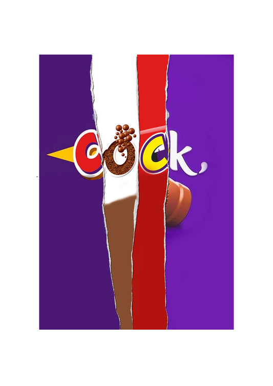 Cock - Chocolate Bar Wrapper