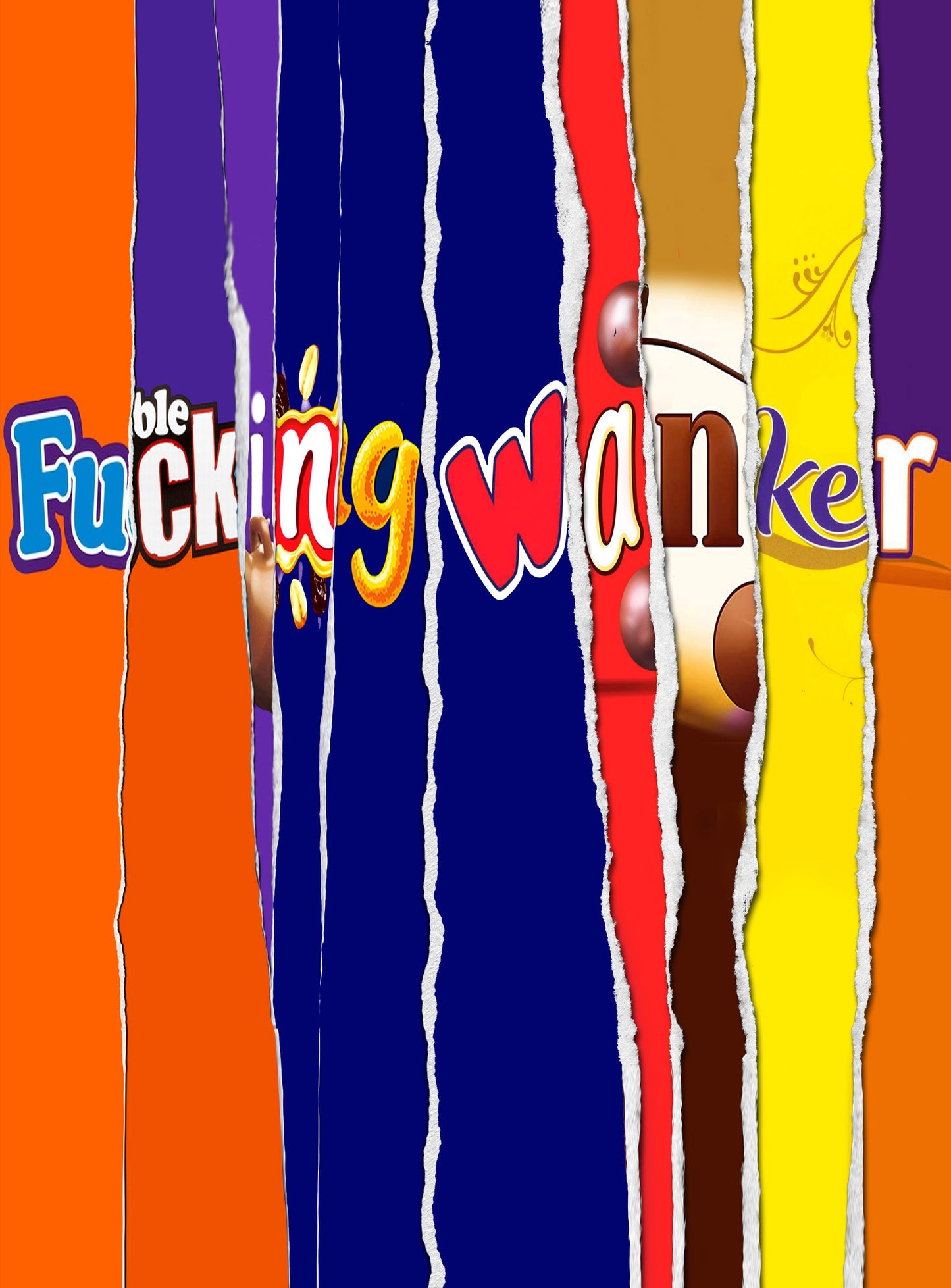 Fucking Wanker - Chocolate Bar Wrapper
