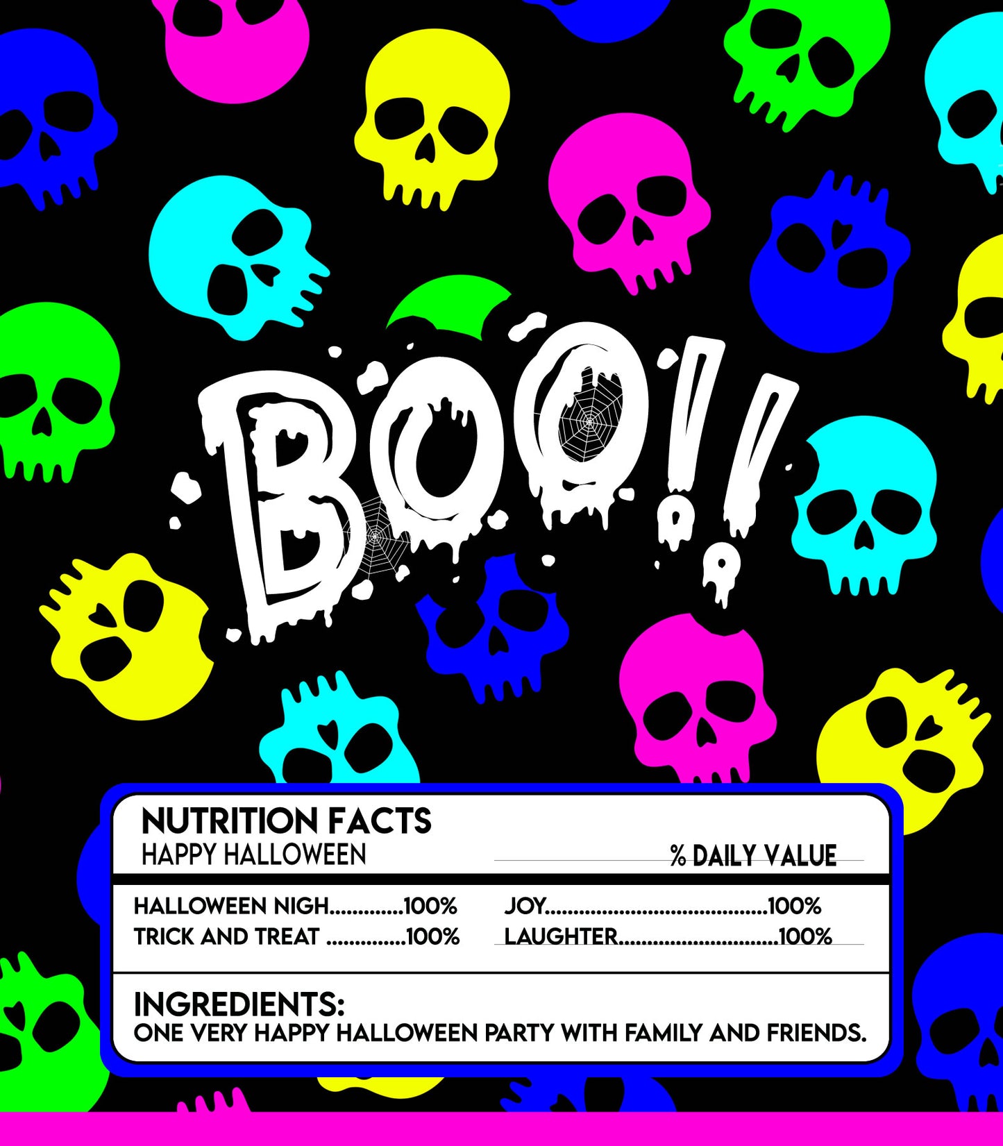 Halloween Bundle - Chocolate Bar Wrapper