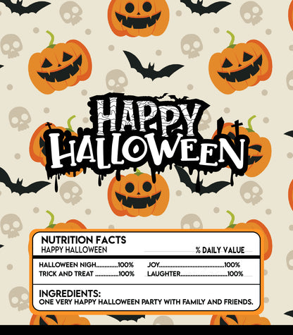 Halloween Bundle - Chocolate Bar Wrapper