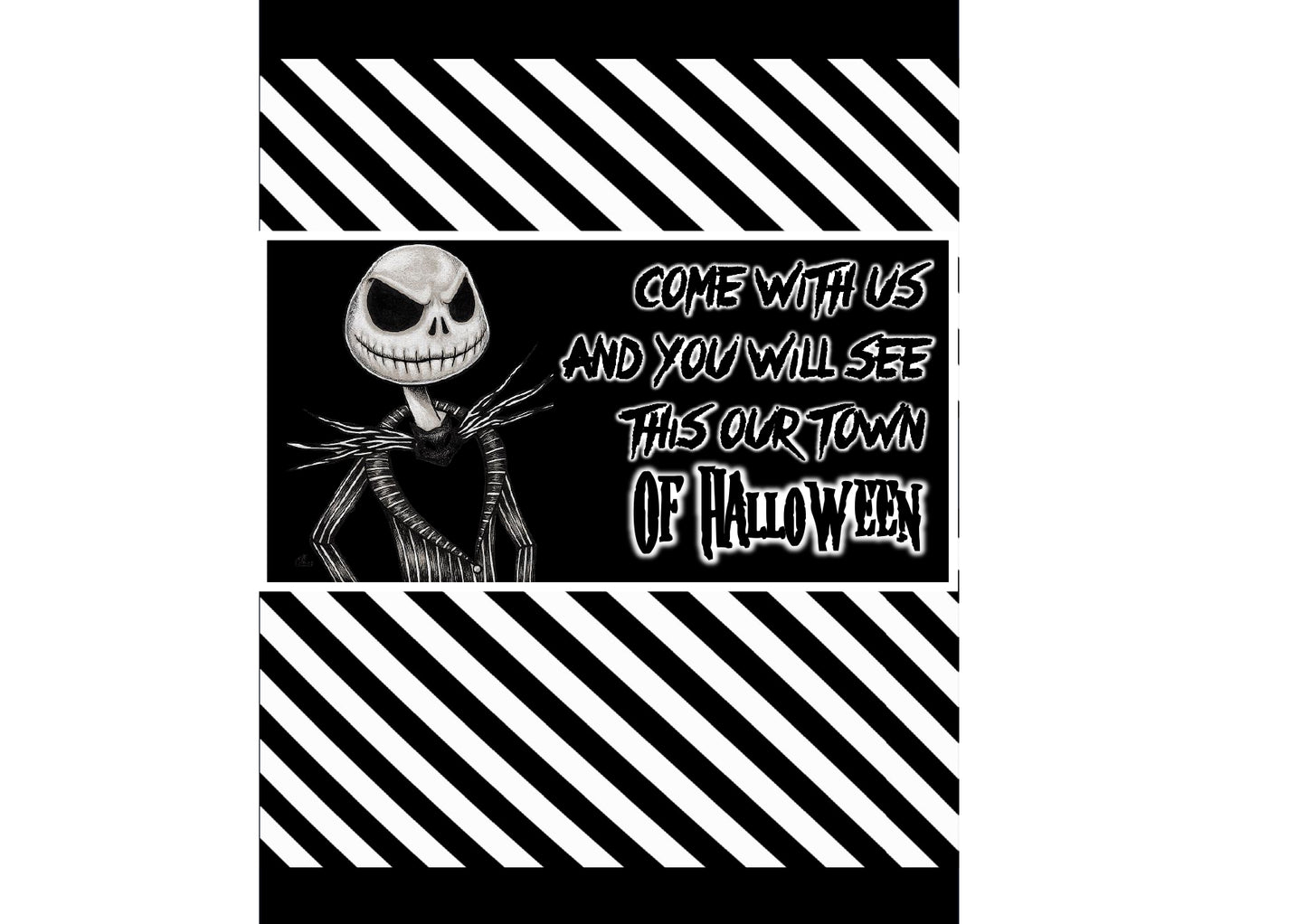 Nightmare Christmas - Chocolate Bar Wrapper