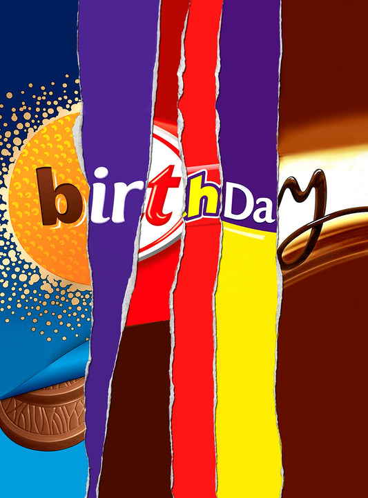 Birthday - Chocolate Bar Wrapper
