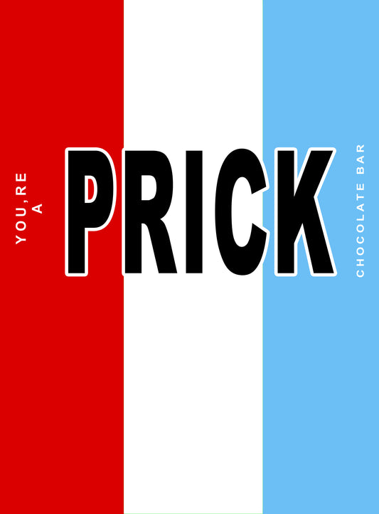 PRIME Prick - Chocolate Bar Wrapper